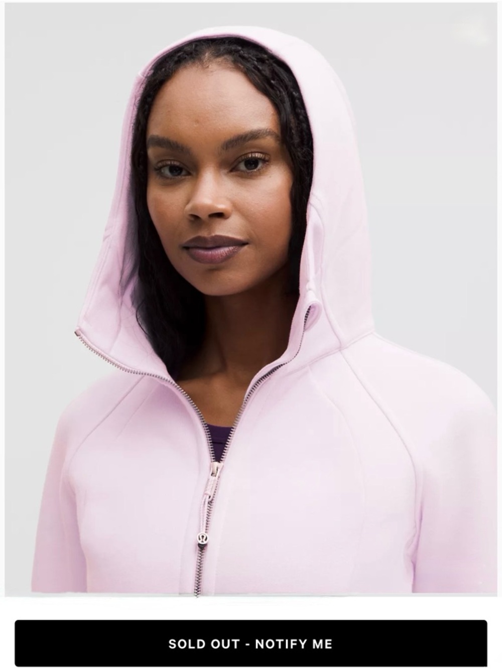 NWT lululemon Scuba Pink Organza Full-Zip Hoodie, 6 - Picture 4 of 12